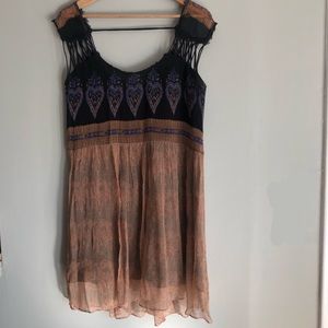 Free People Flowy Boho Dress